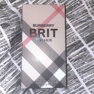 New in box Burberry Brit perfume for her 3.3fl oz